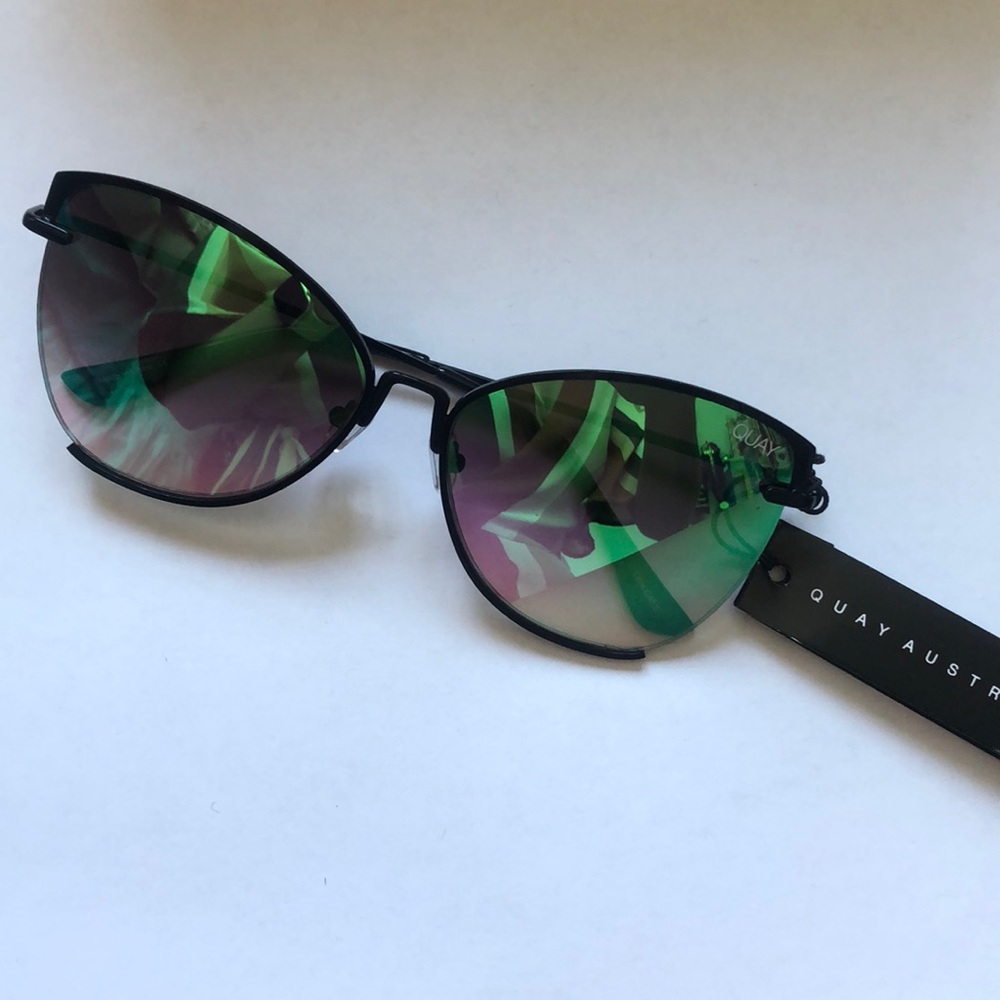 Quay Australia Rainbow Reflective Sunglasses